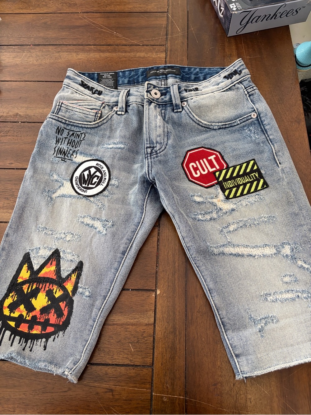 Cult of Individuality Men’s Rebel Denim Shorts, Size 29